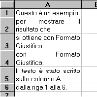 excel corso