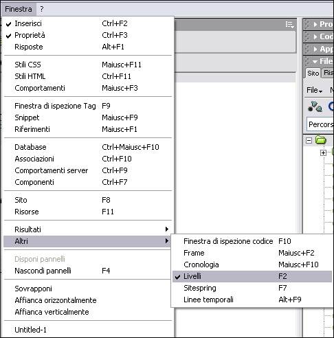 Dreamweaver guida